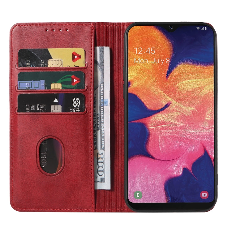 For Samsung Galaxy A10e Magnetic Closure Leather Phone Case