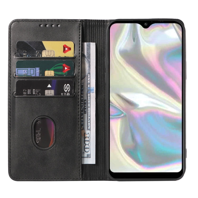 For Samsung Galaxy A70e Magnetic Closure Leather Phone Case