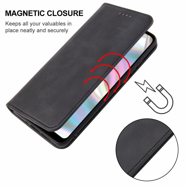 For Samsung Galaxy A70e Magnetic Closure Leather Phone Case
