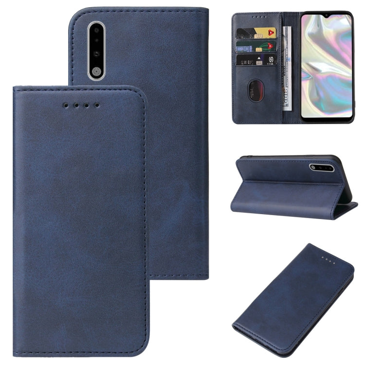 For Samsung Galaxy A70e Magnetic Closure Leather Phone Case