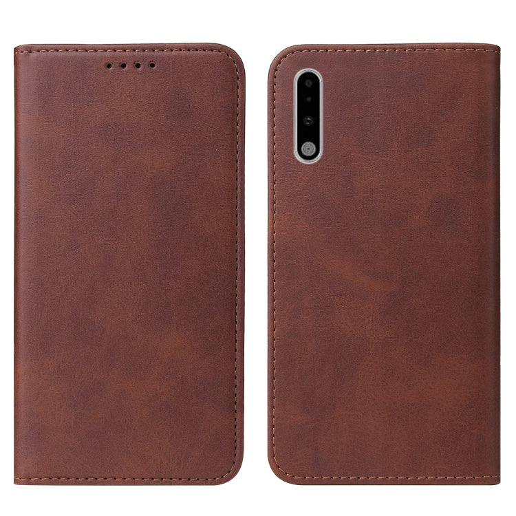 For Samsung Galaxy A70e Magnetic Closure Leather Phone Case