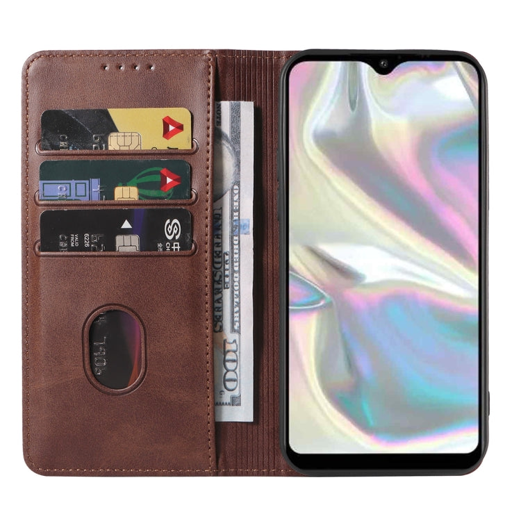 For Samsung Galaxy A70e Magnetic Closure Leather Phone Case