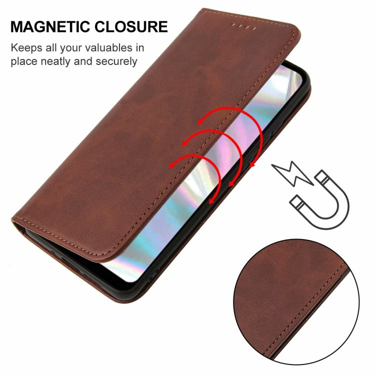 For Samsung Galaxy A70e Magnetic Closure Leather Phone Case