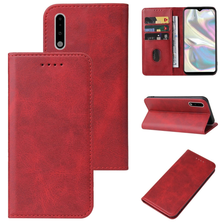 For Samsung Galaxy A70e Magnetic Closure Leather Phone Case
