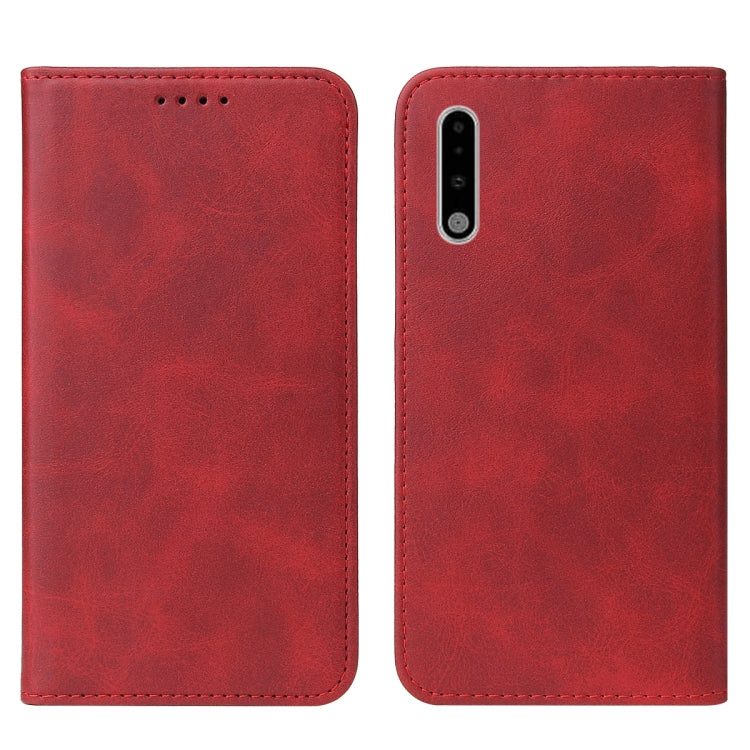 For Samsung Galaxy A70e Magnetic Closure Leather Phone Case
