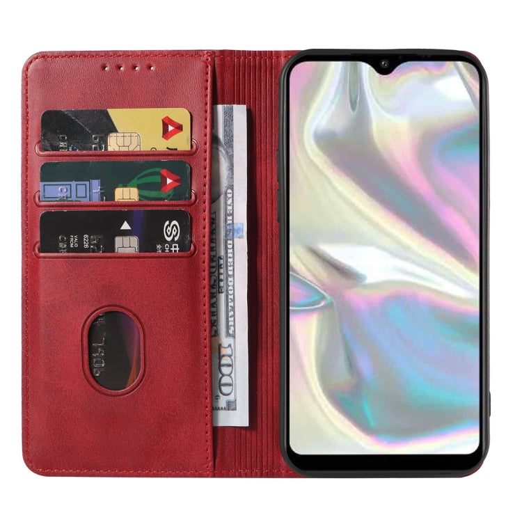 For Samsung Galaxy A70e Magnetic Closure Leather Phone Case
