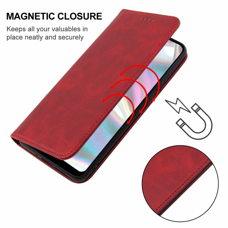 For Samsung Galaxy A70e Magnetic Closure Leather Phone Case