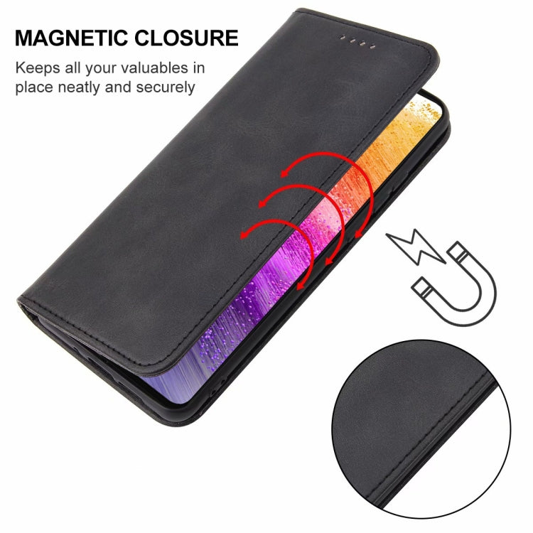 For Samsung Galaxy A73 5G Magnetic Closure Leather Phone Case