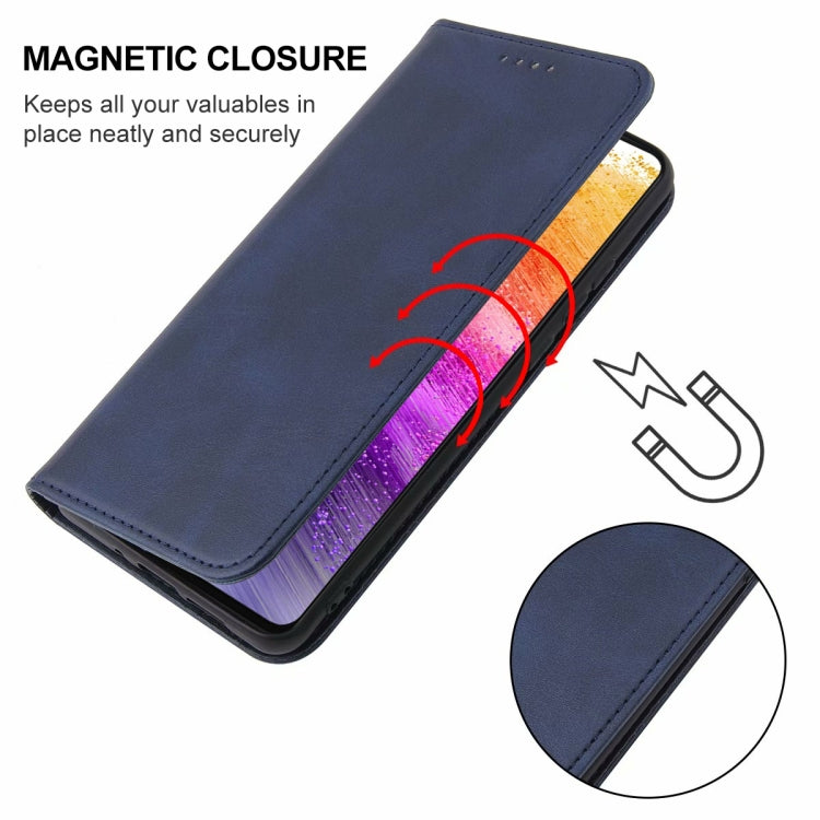 For Samsung Galaxy A73 5G Magnetic Closure Leather Phone Case
