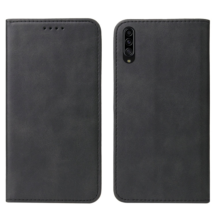 For Samsung Galaxy A90 5G Magnetic Closure Leather Phone Case