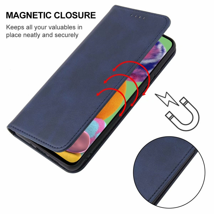 For Samsung Galaxy A90 5G Magnetic Closure Leather Phone Case