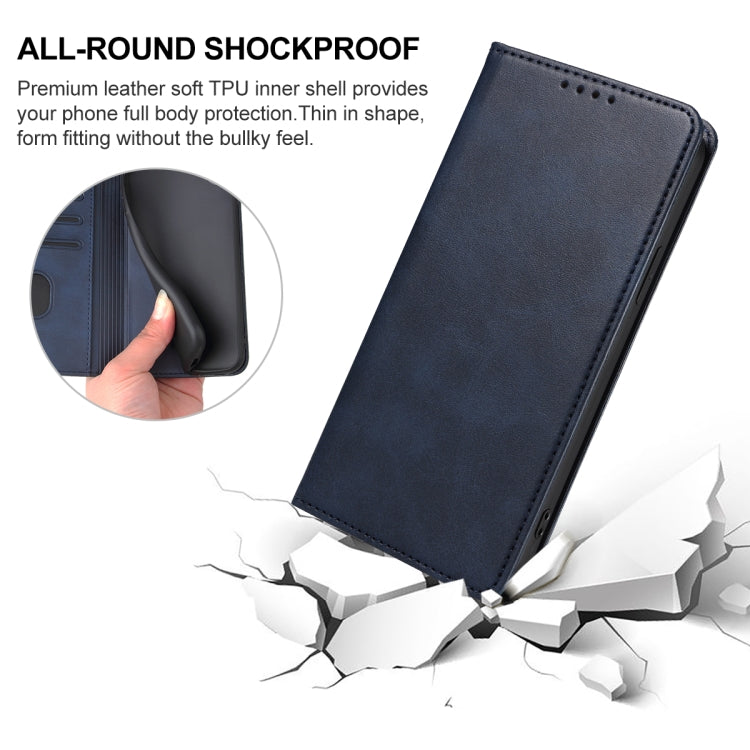 For Samsung Galaxy A90 5G Magnetic Closure Leather Phone Case