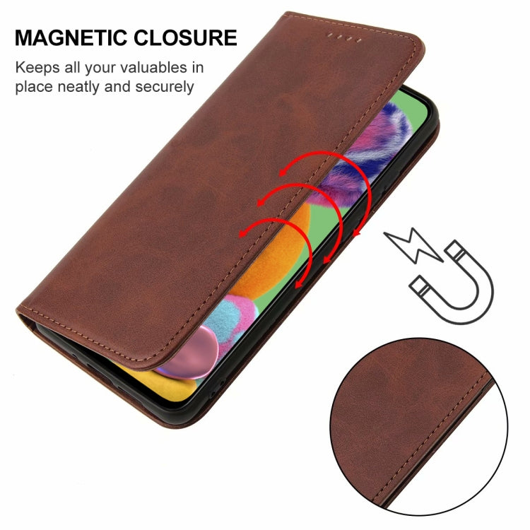 For Samsung Galaxy A90 5G Magnetic Closure Leather Phone Case