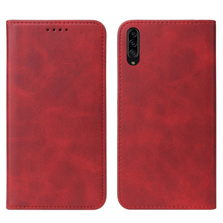 For Samsung Galaxy A90 5G Magnetic Closure Leather Phone Case