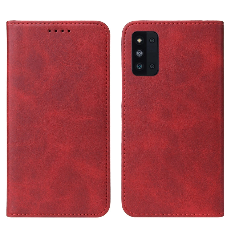 For Samsung Galaxy F52 5G Magnetic Closure Leather Phone Case