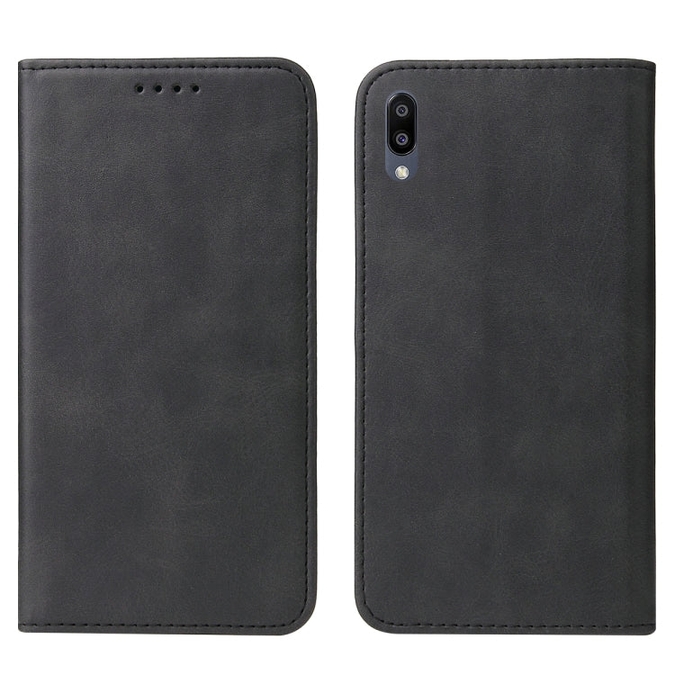 For Samsung Galaxy M10 / A10 Magnetic Closure Leather Phone Case