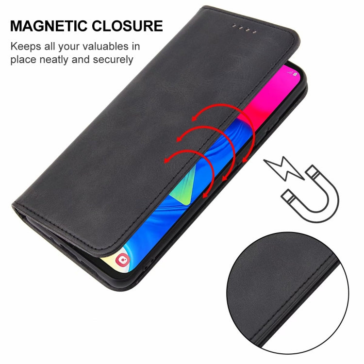 For Samsung Galaxy M10 / A10 Magnetic Closure Leather Phone Case