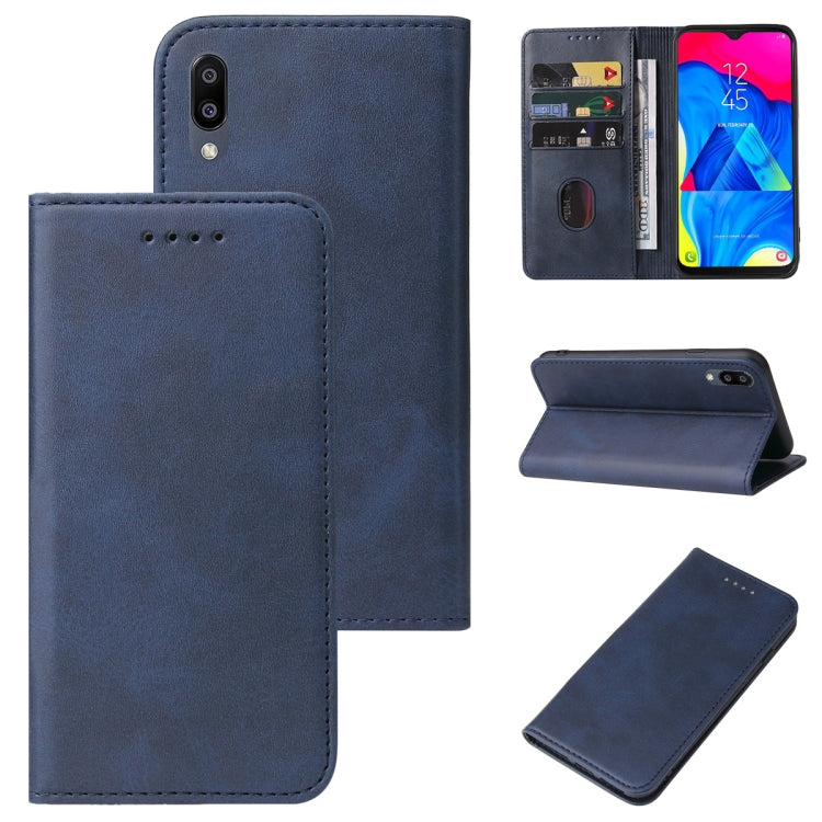 For Samsung Galaxy M10 / A10 Magnetic Closure Leather Phone Case
