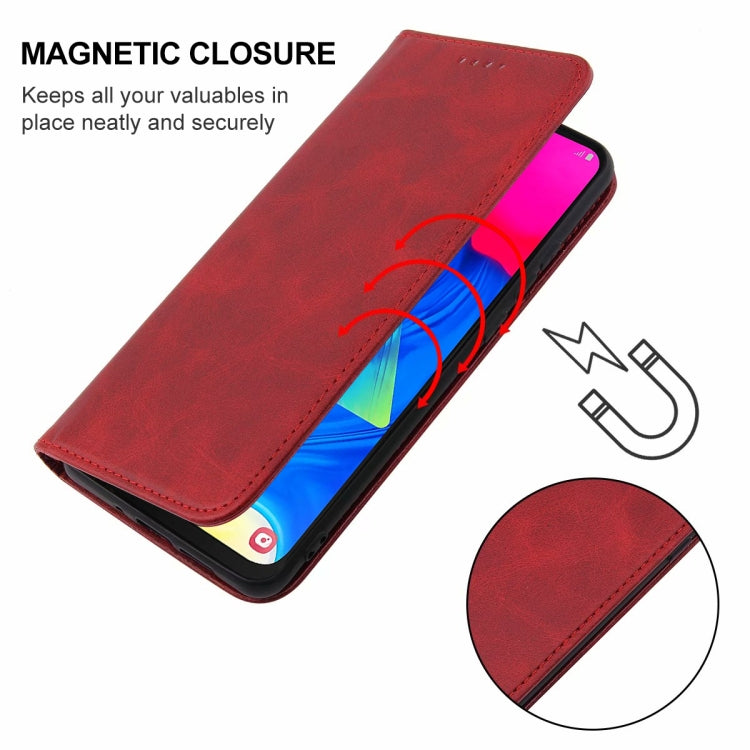 For Samsung Galaxy M10 / A10 Magnetic Closure Leather Phone Case