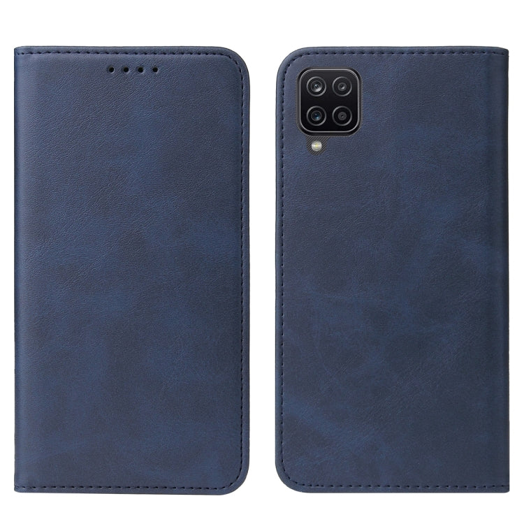 For Samsung Galaxy M12 / F12 Magnetic Closure Leather Phone Case