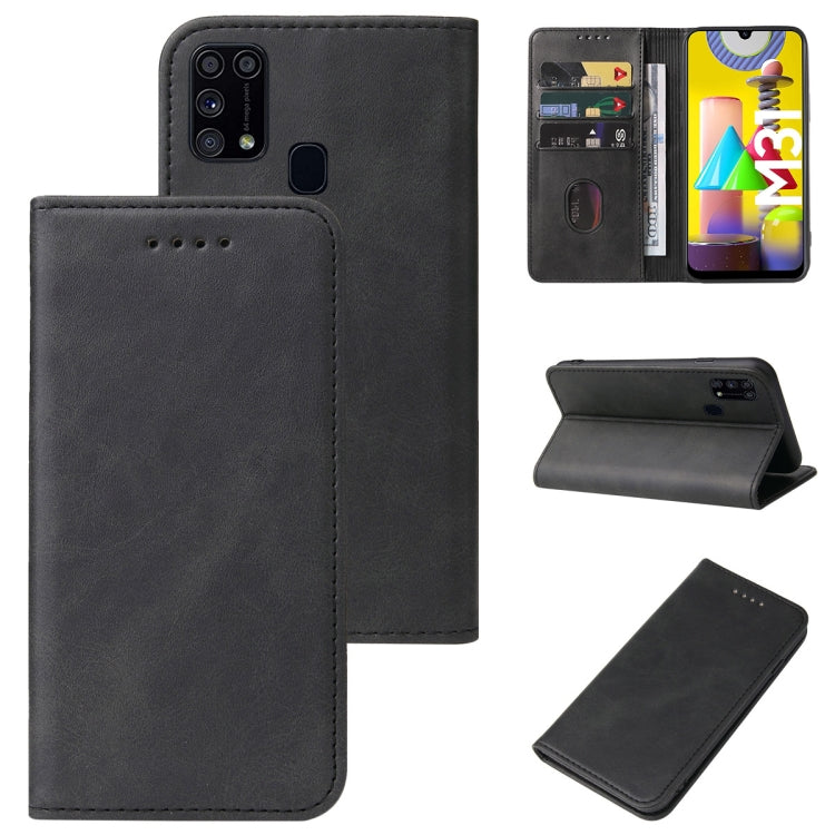 For Samsung Galaxy M31 / M31 Prime / F41 / M21S Magnetic Closure Leather Phone Case