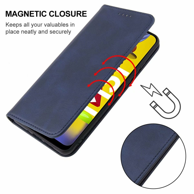 For Samsung Galaxy M31 / M31 Prime / F41 / M21S Magnetic Closure Leather Phone Case