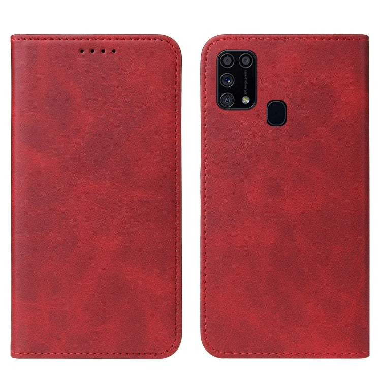 For Samsung Galaxy M31 / M31 Prime / F41 / M21S Magnetic Closure Leather Phone Case