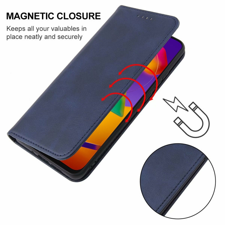 For Samsung Galaxy M31s Magnetic Closure Leather Phone Case