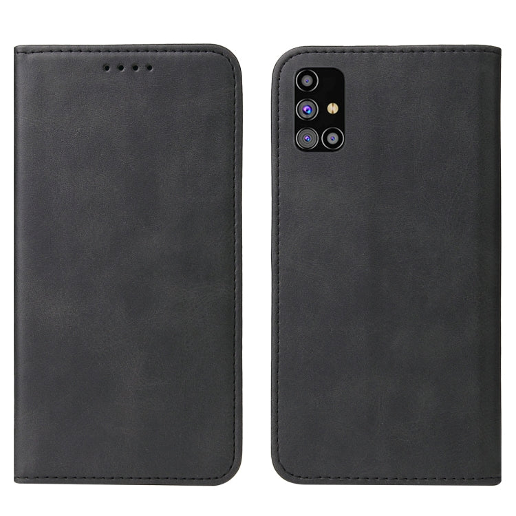 For Samsung Galaxy M51 EU Version Magnetic Closure Leather Phone Case