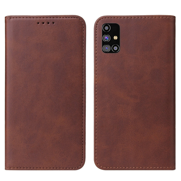 For Samsung Galaxy M51 EU Version Magnetic Closure Leather Phone Case
