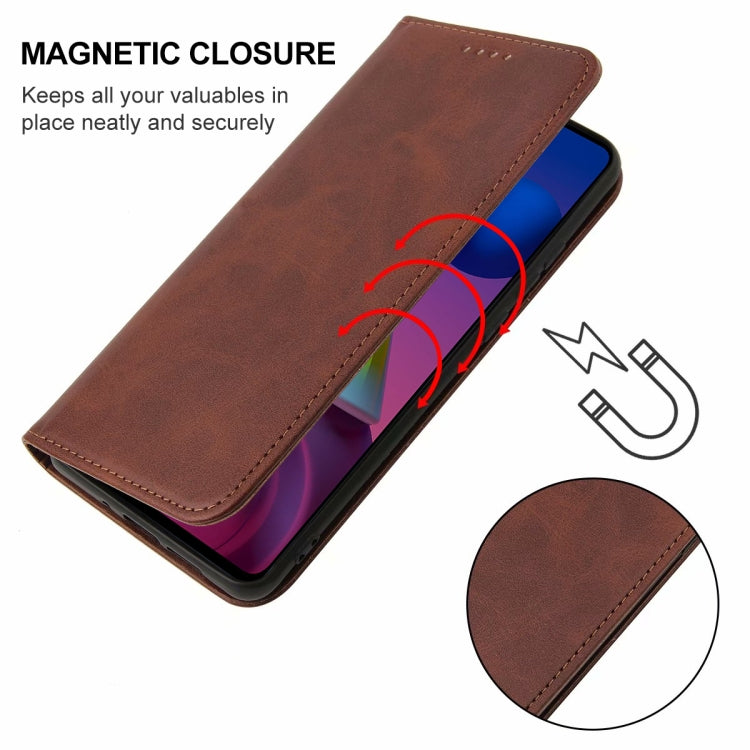 For Samsung Galaxy M51 EU Version Magnetic Closure Leather Phone Case