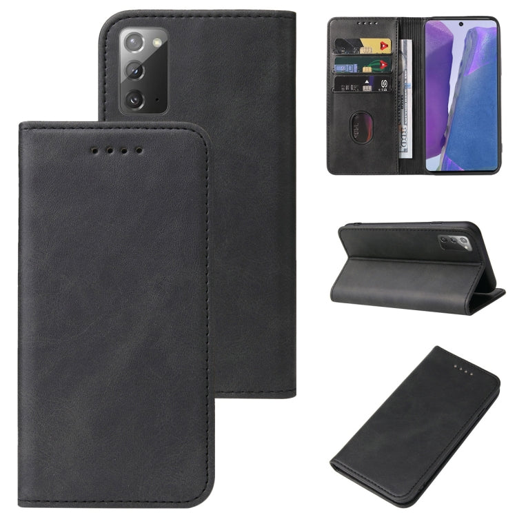 For Samsung Galaxy Note20 Magnetic Closure Leather Phone Case