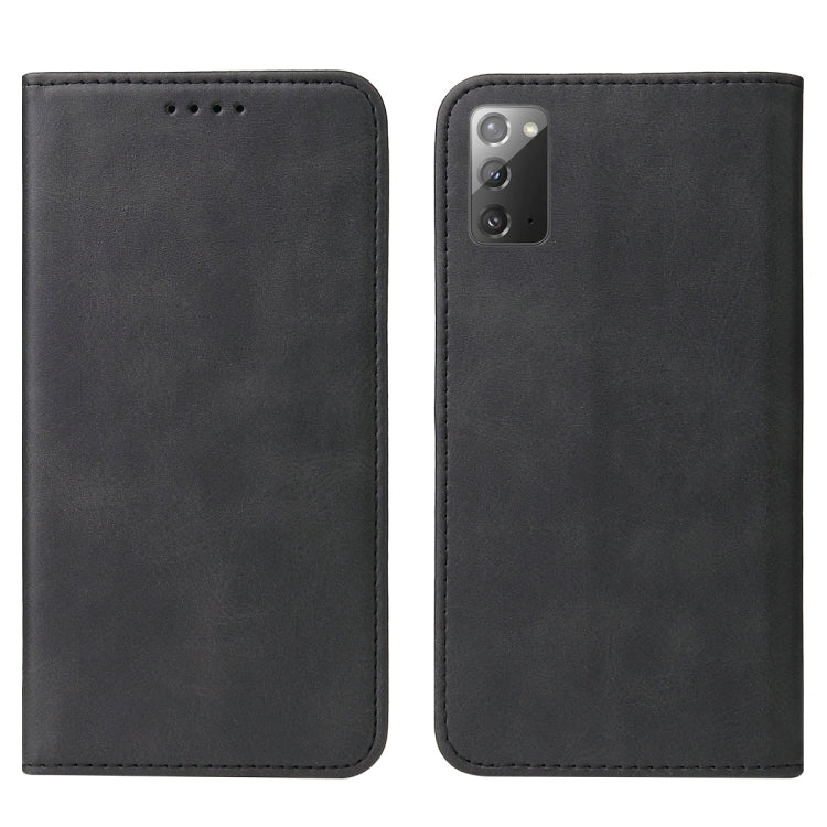 For Samsung Galaxy Note20 Magnetic Closure Leather Phone Case