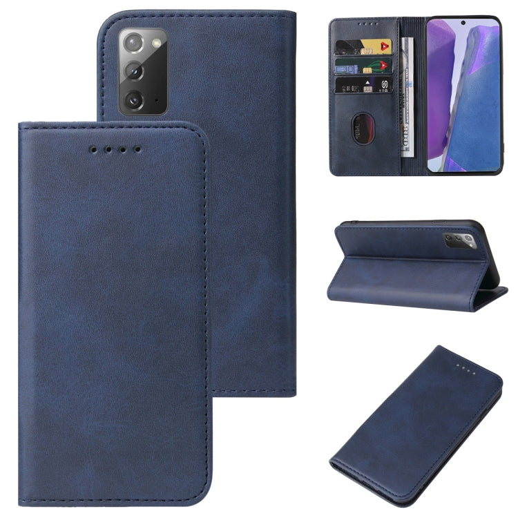 For Samsung Galaxy Note20 Magnetic Closure Leather Phone Case