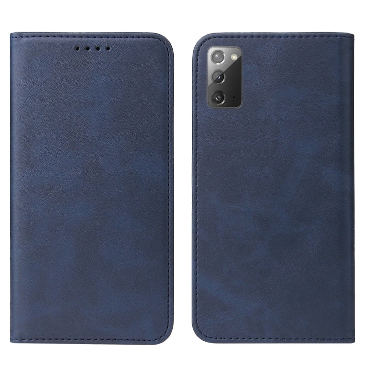 For Samsung Galaxy Note20 Magnetic Closure Leather Phone Case