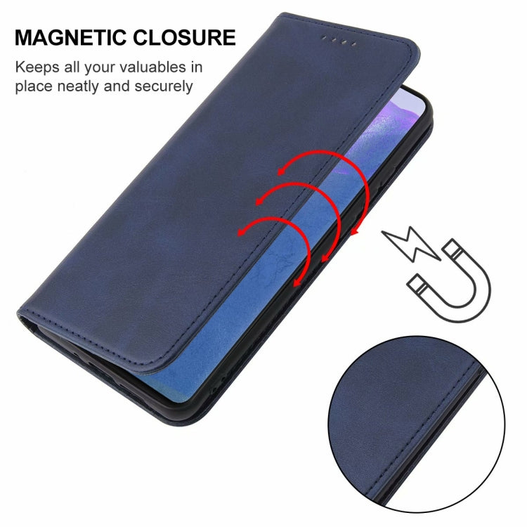 For Samsung Galaxy Note20 Magnetic Closure Leather Phone Case