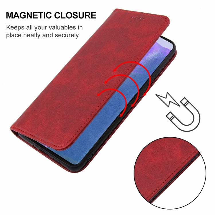For Samsung Galaxy Note20 Magnetic Closure Leather Phone Case
