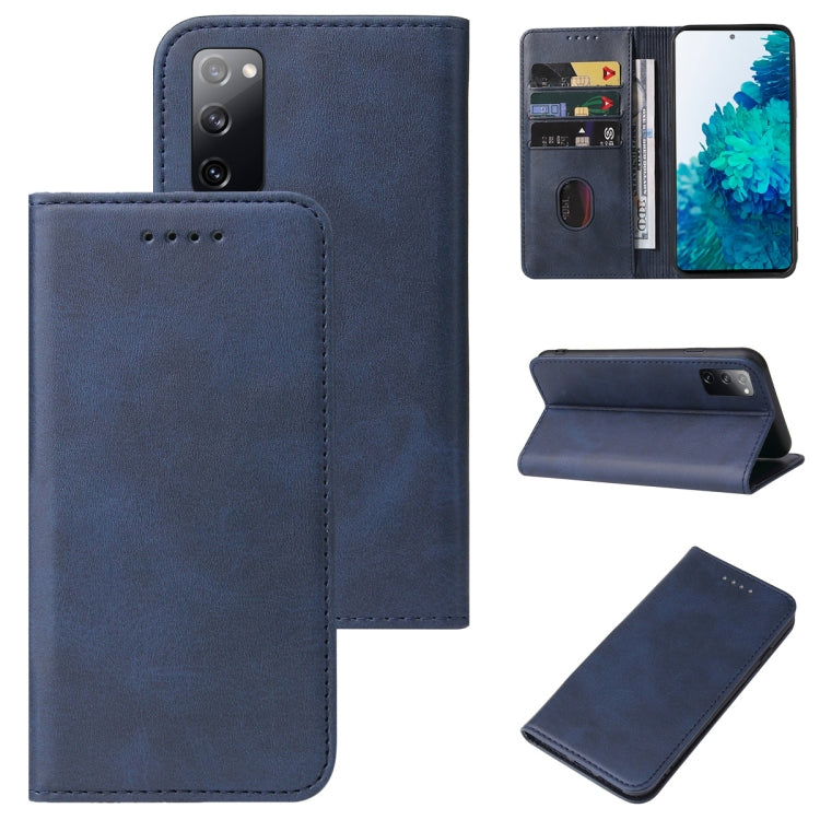 For Samsung Galaxy S20 FE 5G / S20 FE / S20 Lite /  S20 FE 2022 Magnetic Closure Leather Phone Case