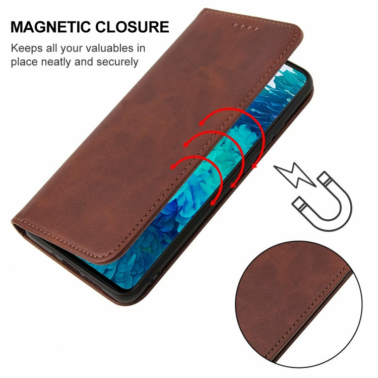 For Samsung Galaxy S20 FE 5G / S20 FE / S20 Lite /  S20 FE 2022 Magnetic Closure Leather Phone Case