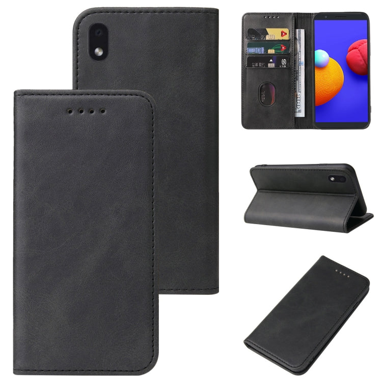 For Samsung Galaxy A01 Core / M01 Core Magnetic Closure Leather Phone Case