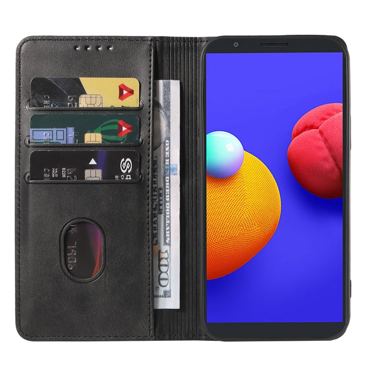 For Samsung Galaxy A01 Core / M01 Core Magnetic Closure Leather Phone Case