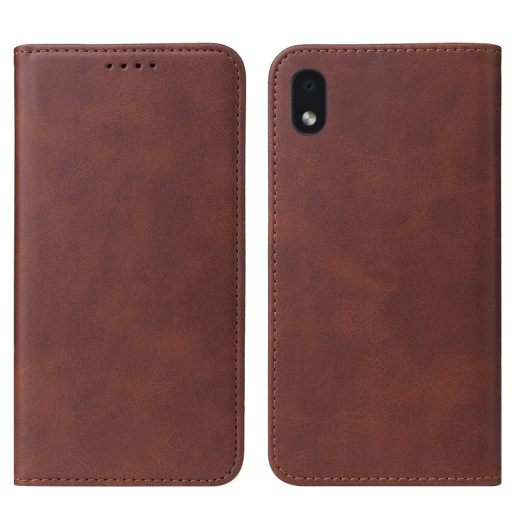 For Samsung Galaxy A01 Core / M01 Core Magnetic Closure Leather Phone Case