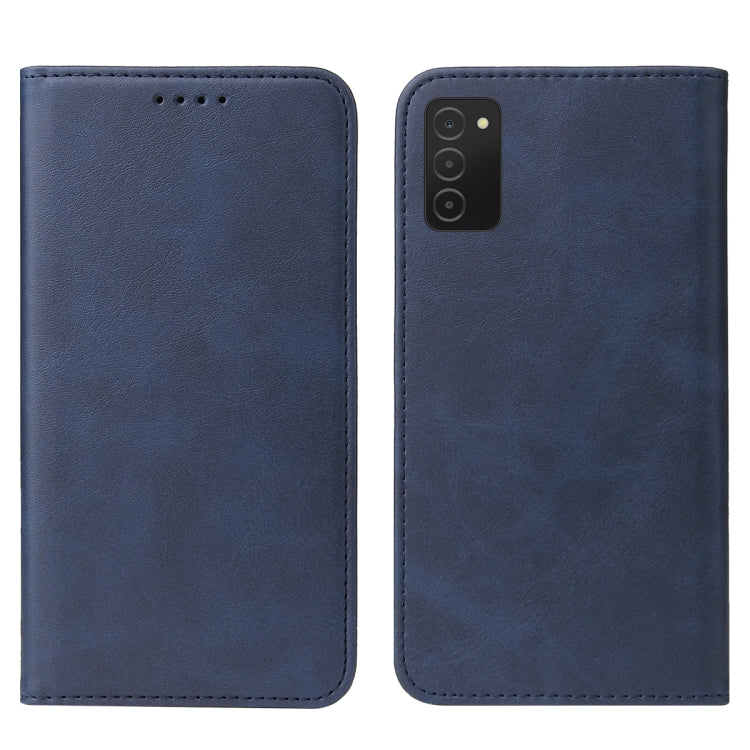 For Samsung Galaxy A02s US / M02s / A03s 164mm Magnetic Closure Leather Phone Case