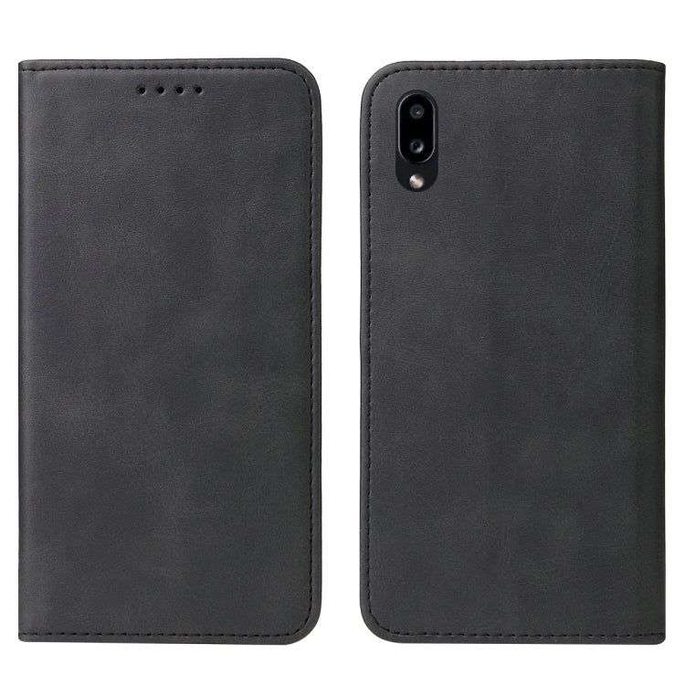 For Samsung Galaxy A10s / M01s Magnetic Closure Leather Phone Case