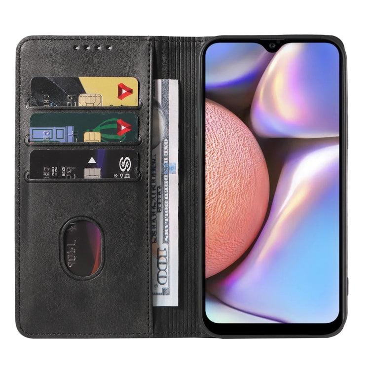 For Samsung Galaxy A10s / M01s Magnetic Closure Leather Phone Case