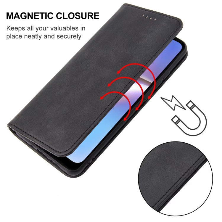 For Samsung Galaxy A10s / M01s Magnetic Closure Leather Phone Case