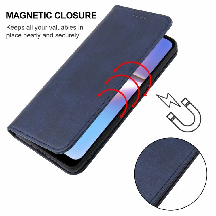 For Samsung Galaxy A10s / M01s Magnetic Closure Leather Phone Case