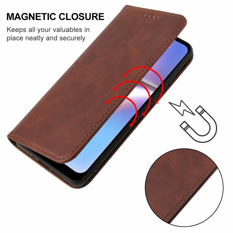 For Samsung Galaxy A10s / M01s Magnetic Closure Leather Phone Case