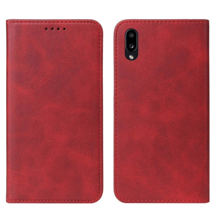 For Samsung Galaxy A10s / M01s Magnetic Closure Leather Phone Case