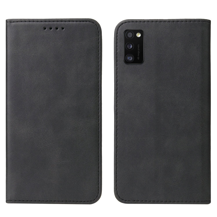 For Samsung Galaxy A41 EU Version Magnetic Closure Leather Phone Case